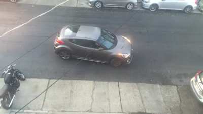 My previous downstairs neighbor would leave every morning like this!