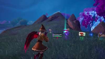 During end game I eliminated a player with a racist username
