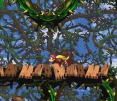Donkey Kong Country 2 was scary man (Source: OneyPlays)