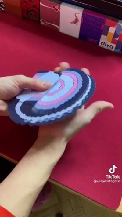 Pretty cards getting shuffled