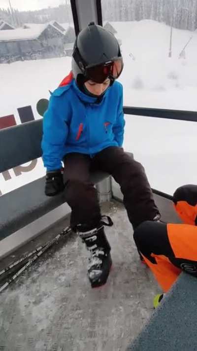 My cousin found an interesting way to play 20th Century Fox intro in Hafjell