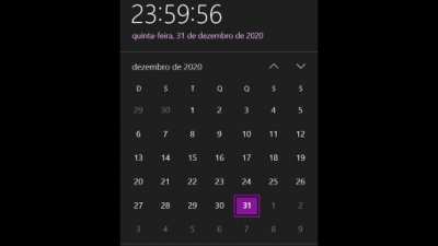 Fim de ano? O que é isso?