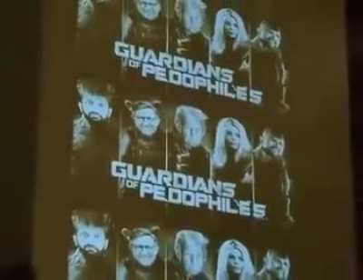 Someone in L.A. projected this onto a building last night