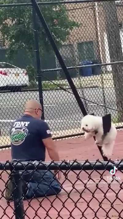 It's his weekend with child