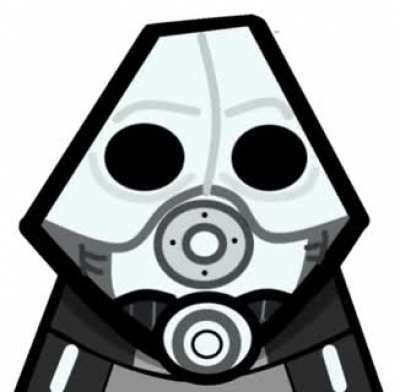 He