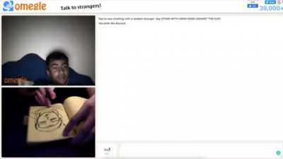Drawing on Omegle