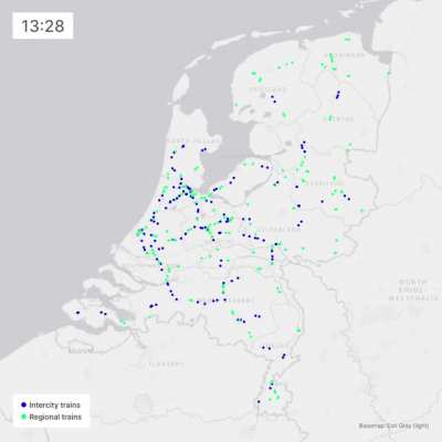 24 hours of trains in the Netherlands
