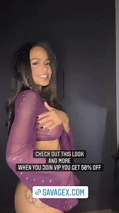 Christina Milian SavageX Edit