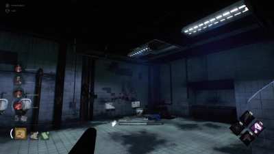 Dead by Daylight. Very funny reaction. Because I play the game as well, I know that feeling. Chainsawed by a Leatherface.