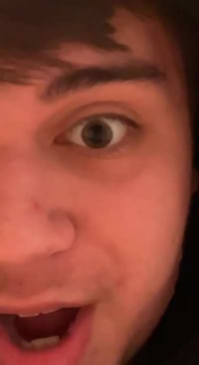 Funny video I took like an hour or an hour and a half into my trip