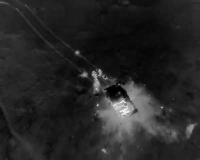 UA 'SowaFm' drone team (81st Brigade) destroyed an attempted Russian infantry assault. March 27, 2024
