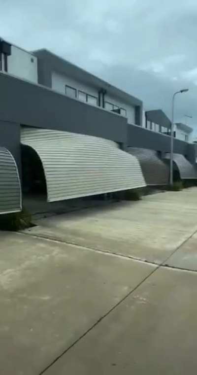 We had some strong wind today…