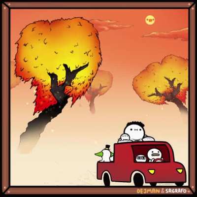 I like that tree. That's a nice tree.