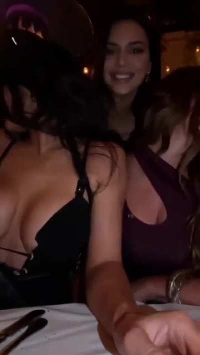 They might kiss...