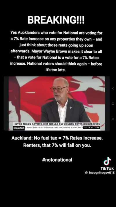 Wayne Brown rates increase