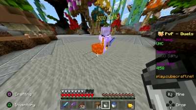Minecraft lag hit different (headphone warning)