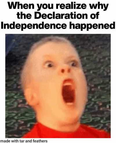 *a long train of abuses and usurpations intensifies*