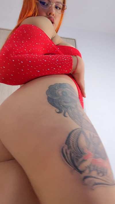 Get down on your knees, pull them aside and start eating!