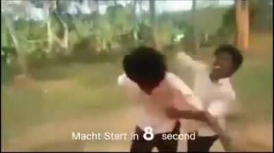 Just a little gang brawl