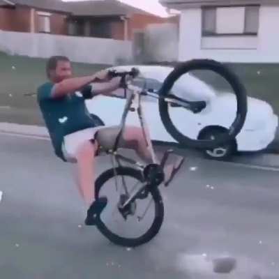 Nice trick, biker-bro