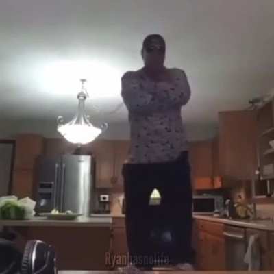 “You’re no good to me dancing”