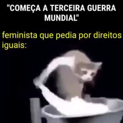 Ain sou empoderada, lute como uma garota kkk