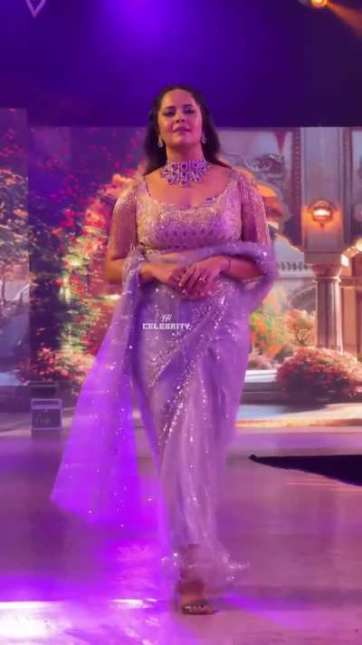 Anasuya on ramp