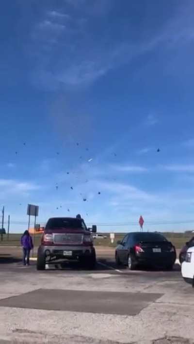 Two planes collide at Dallas airshow