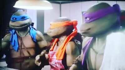 Master Splinter is a dirty dog