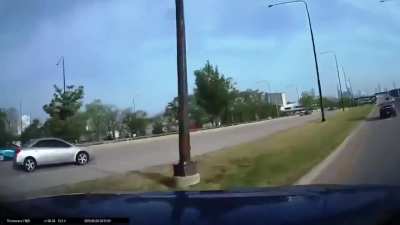 Bad driver causes multi-car pileup