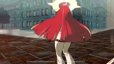 Not sure if videos are allowed here. But there you go: Jack-O from Guilty Gear.