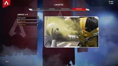 Sneekpeek at the Caustic nerf in action