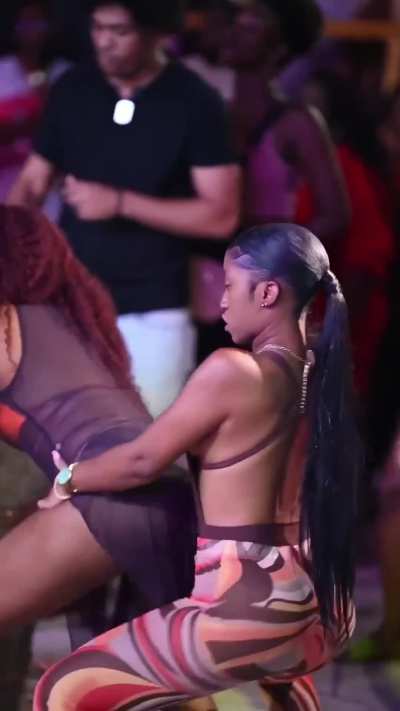Lesbian decided to ass hump her annoying friend really hard