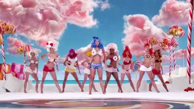 Katy Perry in her music video 