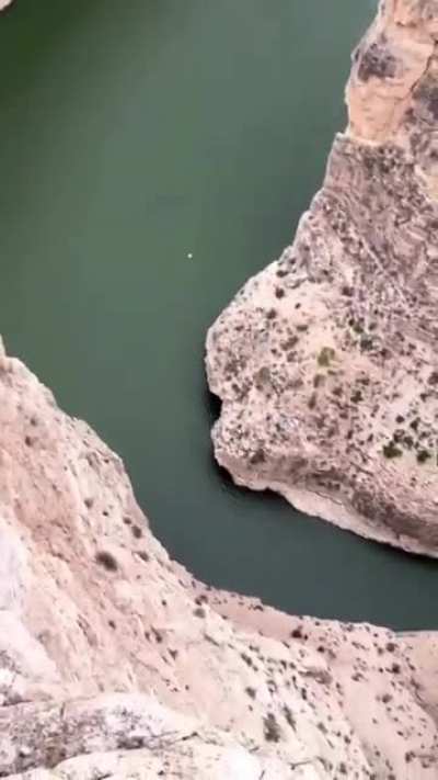 How far down?