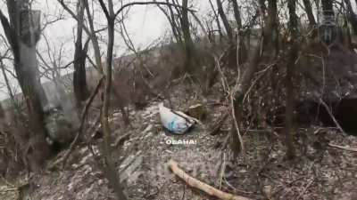 Ukrainian soldiers of the 