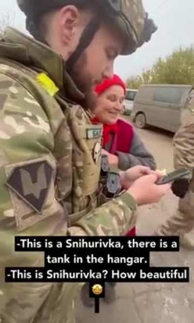 Babushka is happy!
