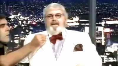 Pra quem nunca viu, a estreia do Programa do Jô na Globo é sensacional