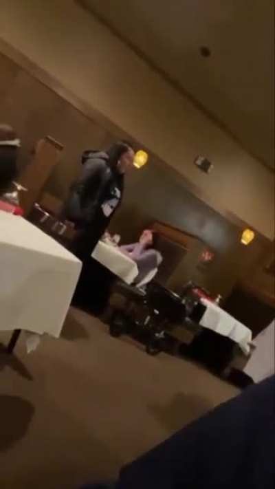 Nasty bitch melts down at everyone from restaurant staff to patrons and ends up arrested