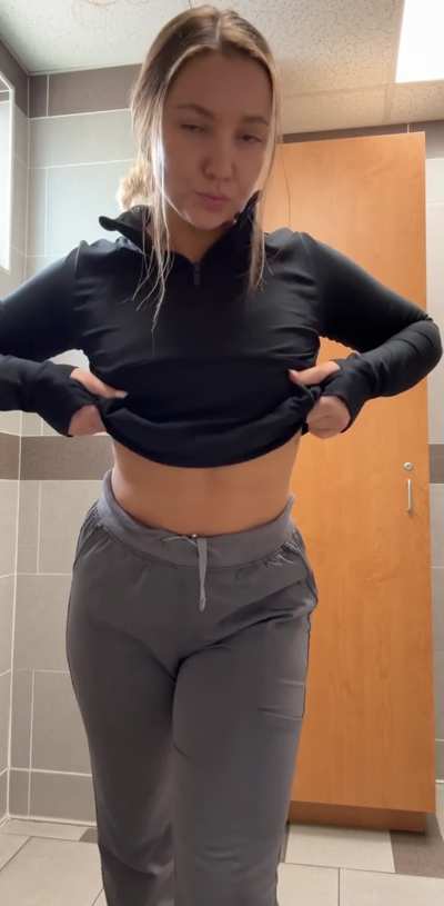 Giving you a blessing with my holy tits!