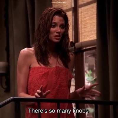 April bowlby in towel (Two and half man)