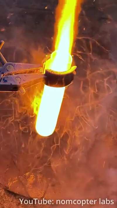 Burning 7 Calories in Liquid Oxygen