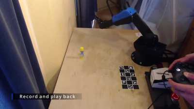 My 6 DOF 3d printed dynamixel robot arm.