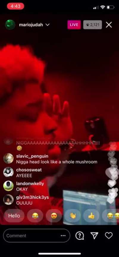 CARTIS GOT A WEEK TO DROP IT OR MARIO JUDAH FINNA DROP WLR AND HES EVAN GOT A FIRE SNIPPET TOO