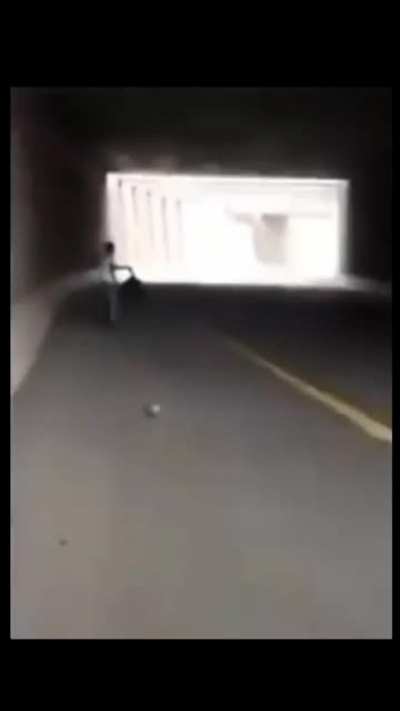 Israeli soliders shooting a defenseless Palestinian in the back as he was walking away.