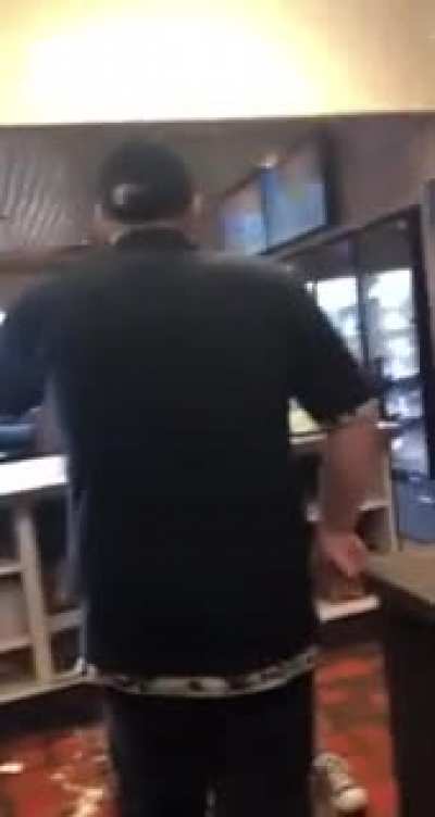 Woman crackhead attacks Dairy Queen worker because she was caught doing meth in the bathroom…