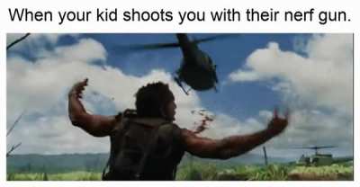 There was a firefight!