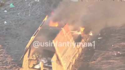 Blyatmobile being destroyed (2024)