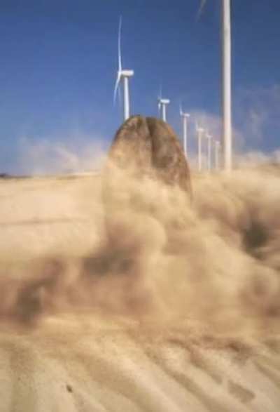 Don't walk in the desert under the propellers