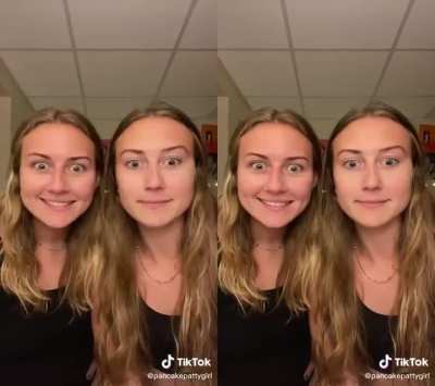 Removed mirror filter to see how crazy they looked